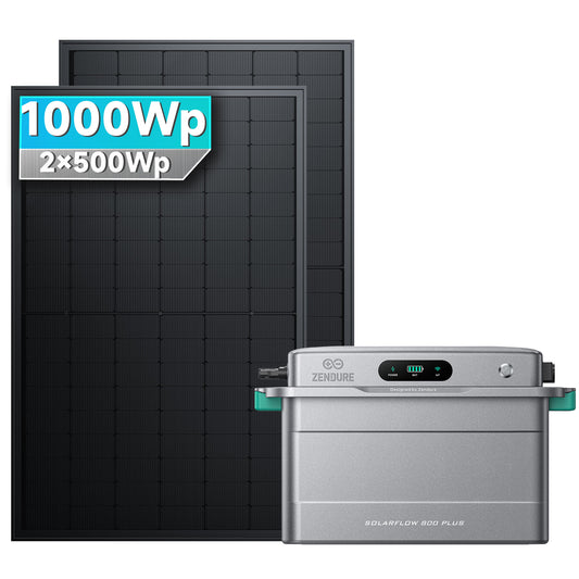 SolarFlow 800 Plus+ 2x500W Bifaziale