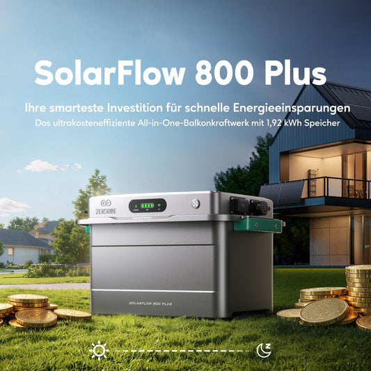 SolarFlow 800 Plus+ 2x500W Bifaziale