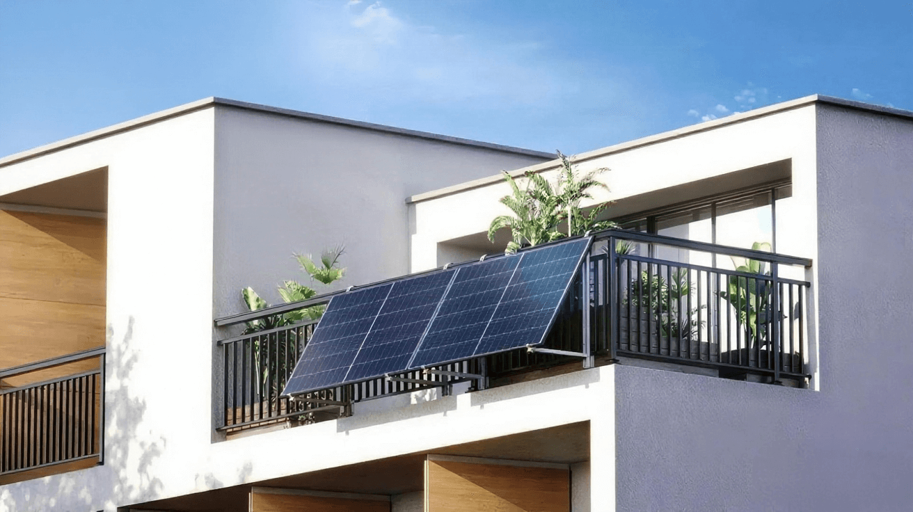 Solarenergie nutzen: Strom sparen mit Balkonkraftwerk
