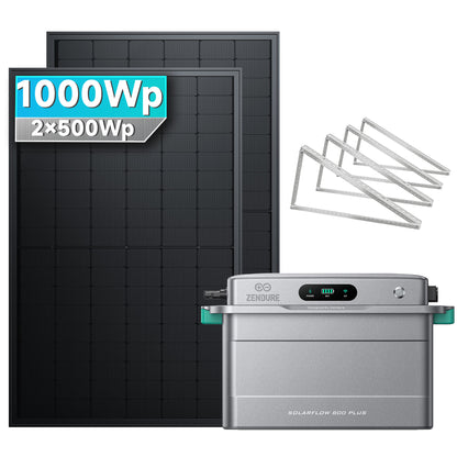 SolarFlow 800 Plus+ 2x500W Bifaziale